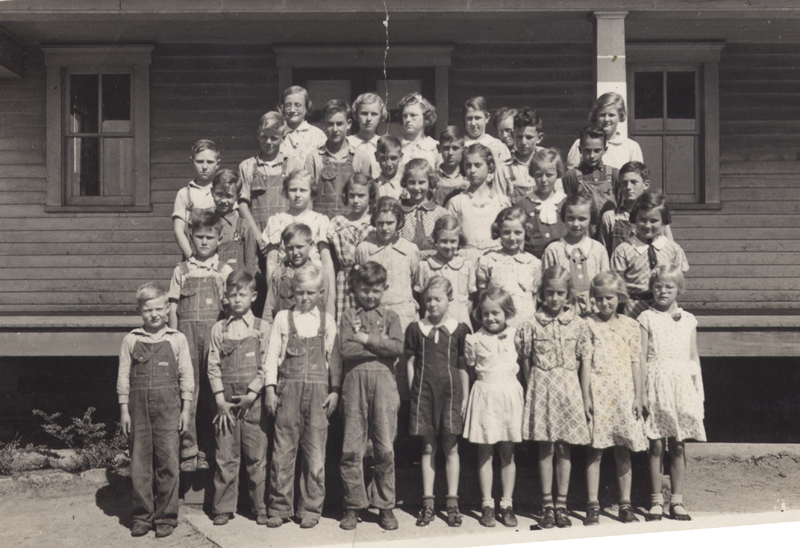 St. Peter's Lutheran School, Campbell Hill, Illinois, 1937