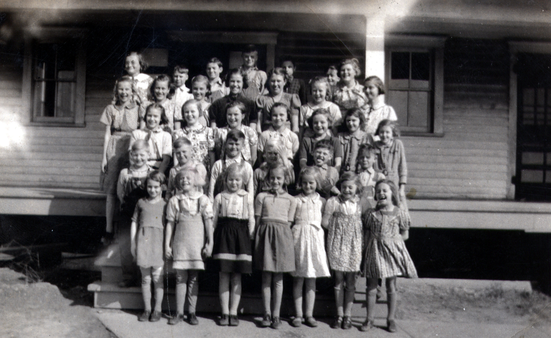 St. Peter's Lutheran School, Campbell Hill, Illinois, 1938