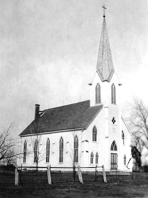St. John's Lutheran Church, Post Oak, Campbell Hill, Illinois