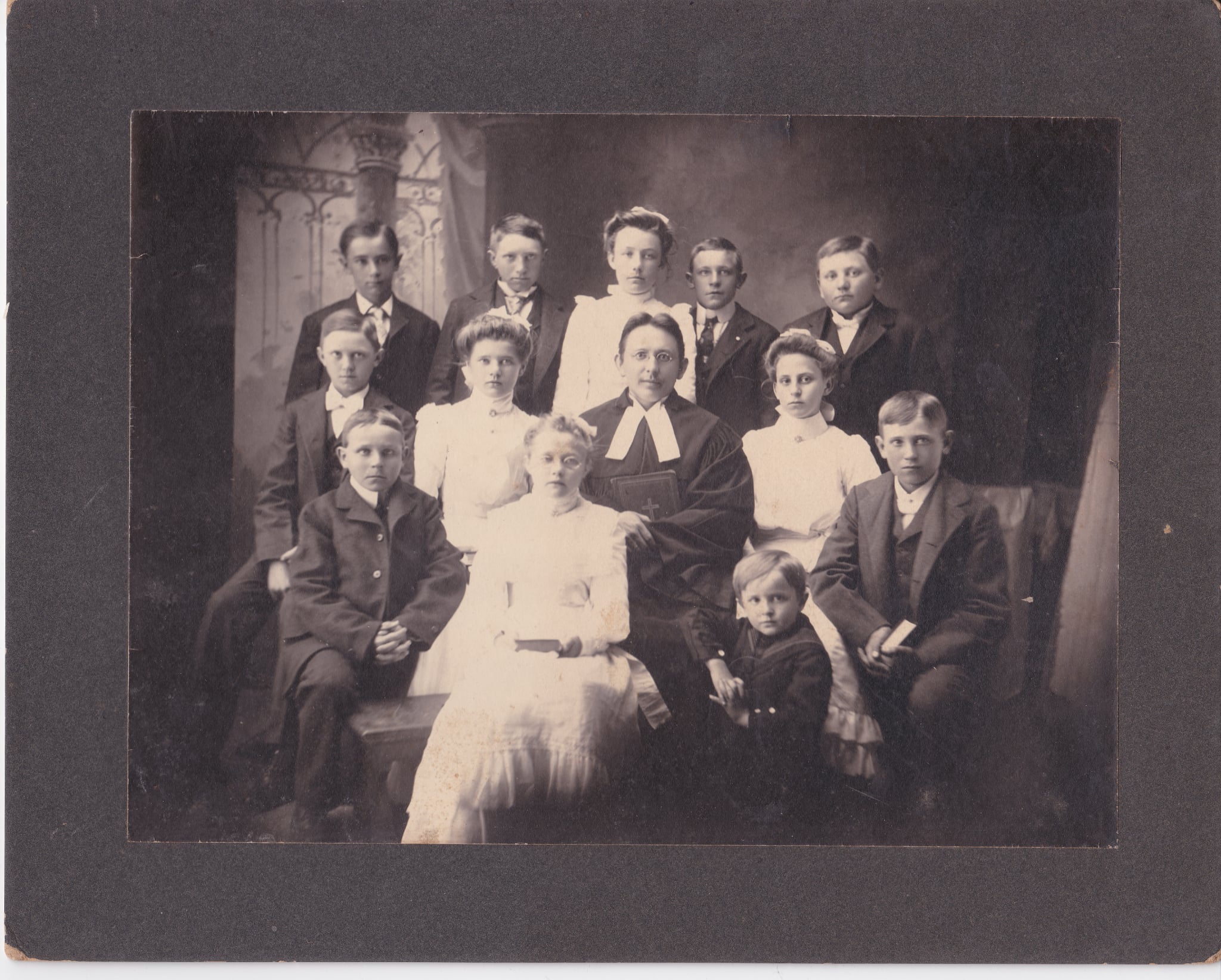 1901 confirmation class, St. John's Post Oak