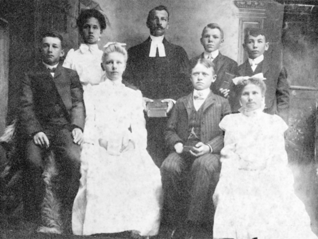 1905 confirmation class, St. John's Post Oak