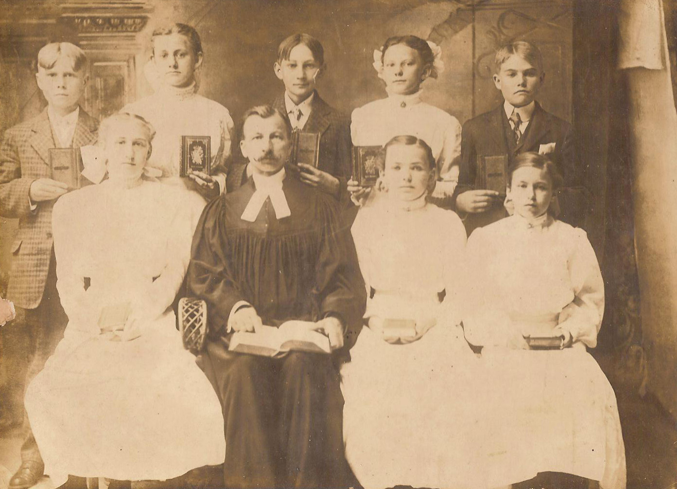 1910 confirmation class, St. John's Post Oak