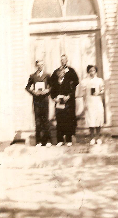 1938 confirmation class, St. John's Post Oak