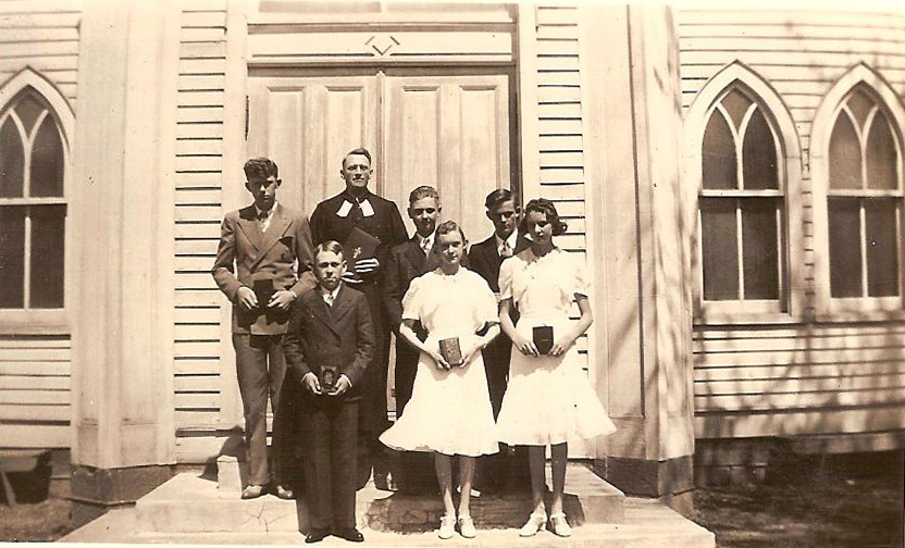 1939 confirmation class, St. John's Post Oak